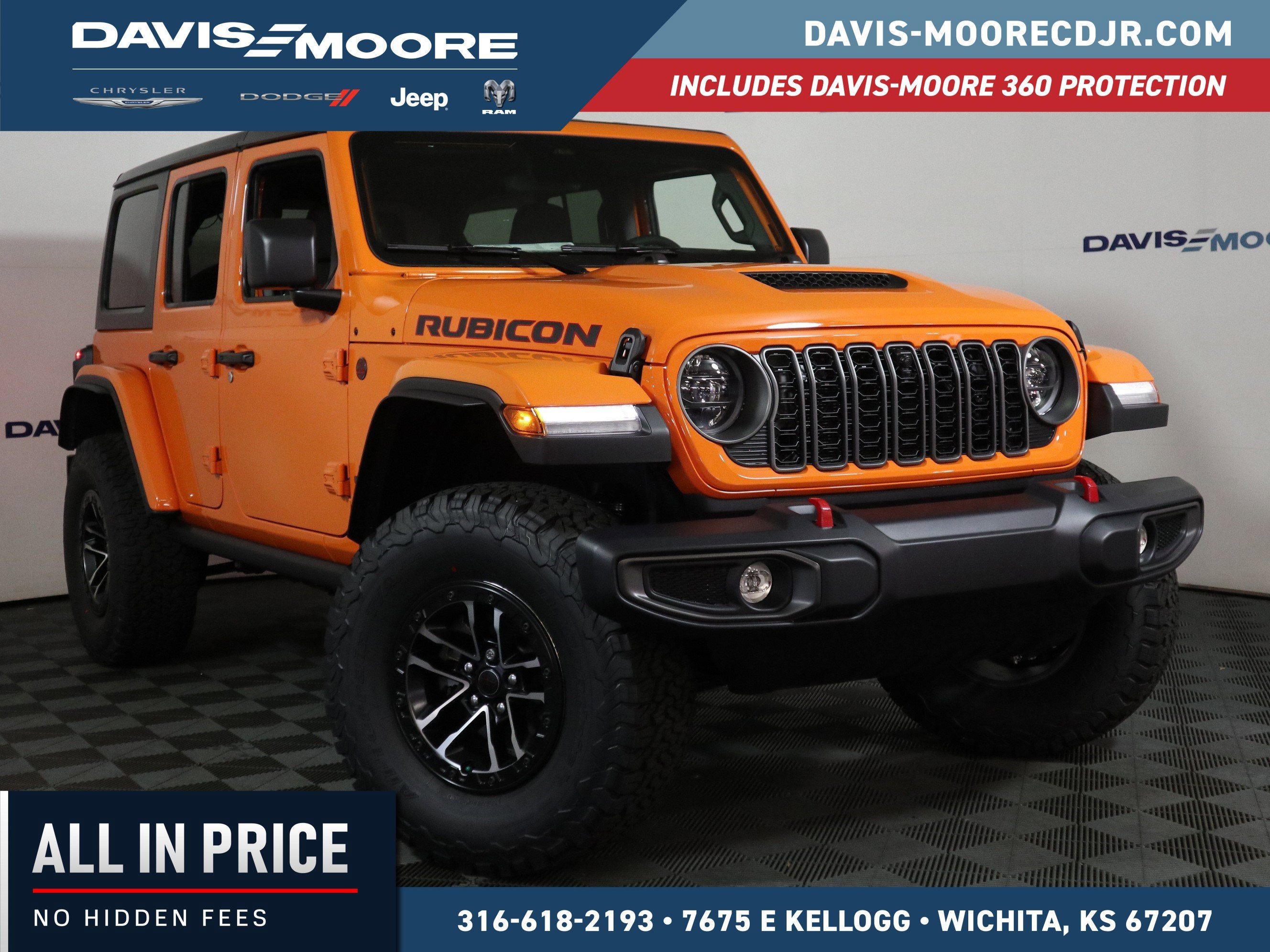 2026 Jeep Wrangler Rubicon 4x4 in Joose — front three-quarter view