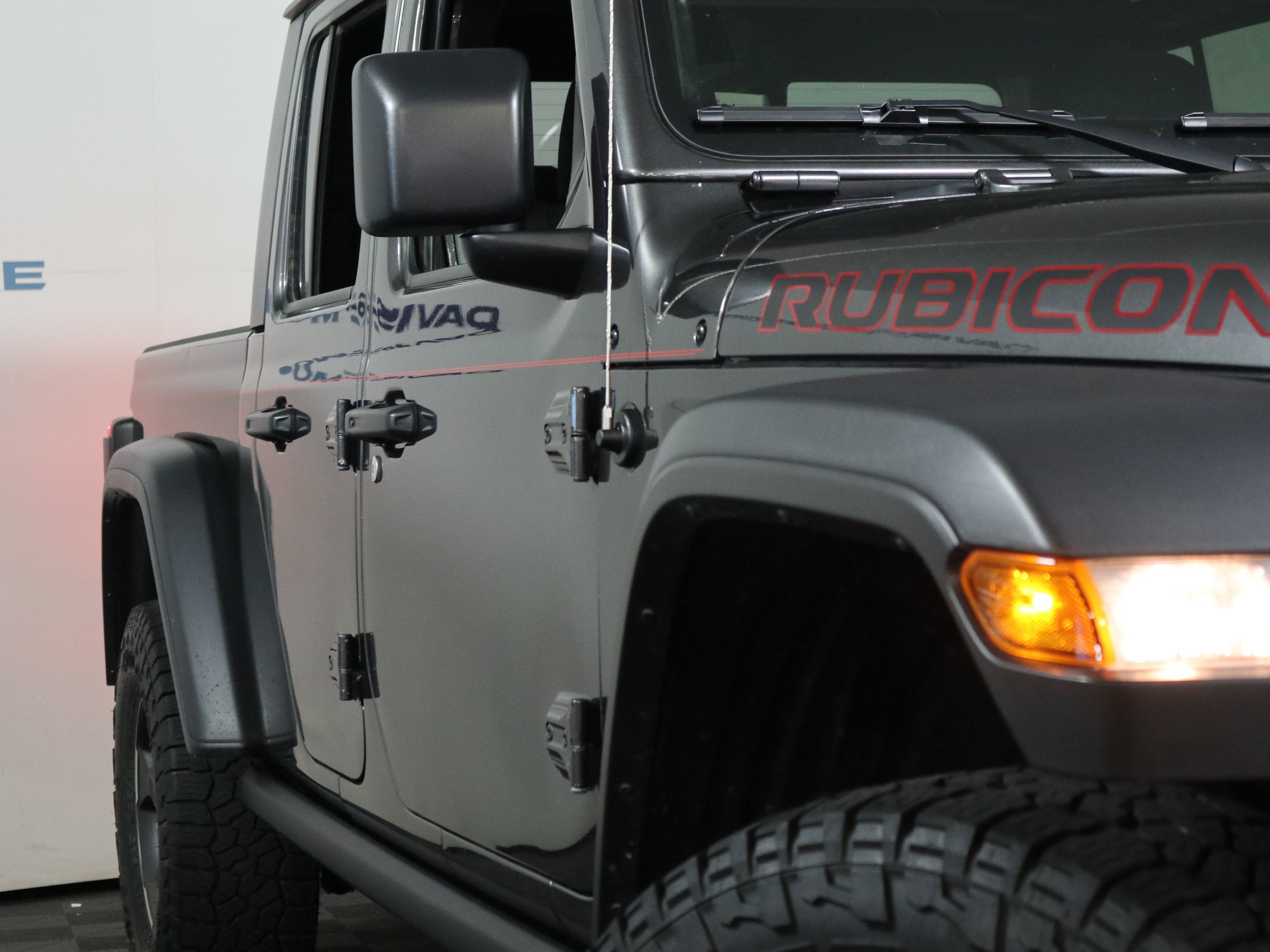 2021 Jeep Gladiator — rear three-quarter view