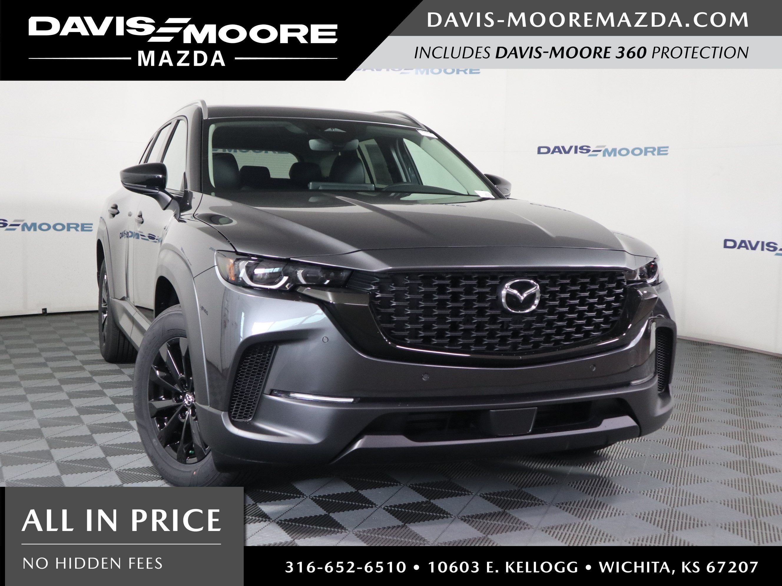 2026 Mazda Mazda CX-50 2.5 S Preferred AWD in Machine Gray Metallic — front three-quarter view
