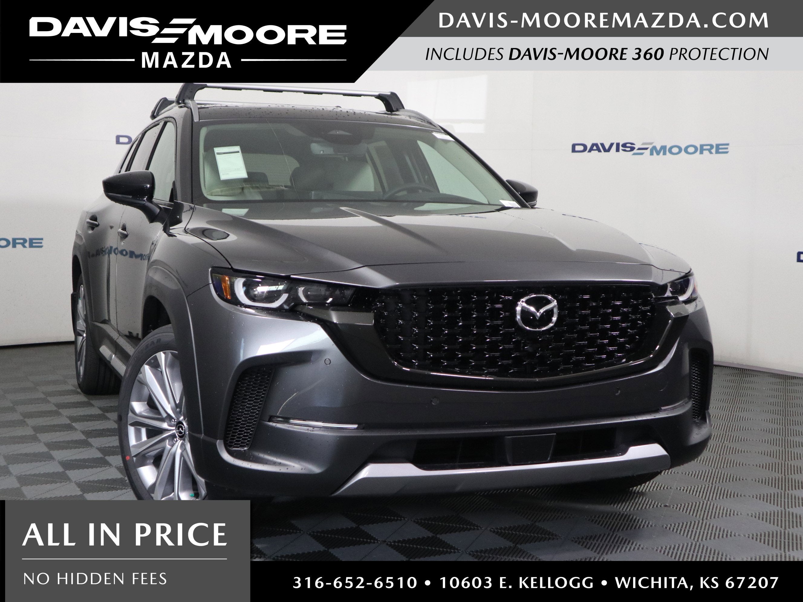 2026 Mazda Mazda CX-50 2.5 Turbo AWD in Machine Gray Metallic — front three-quarter view