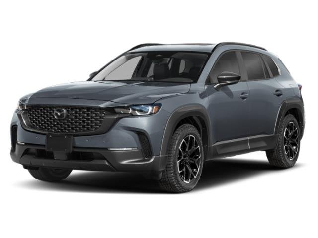 2026 Mazda Mazda CX-50 2.5 S Meridian Edition AWD in Polymetal Gray Metallic — front three-quarter view