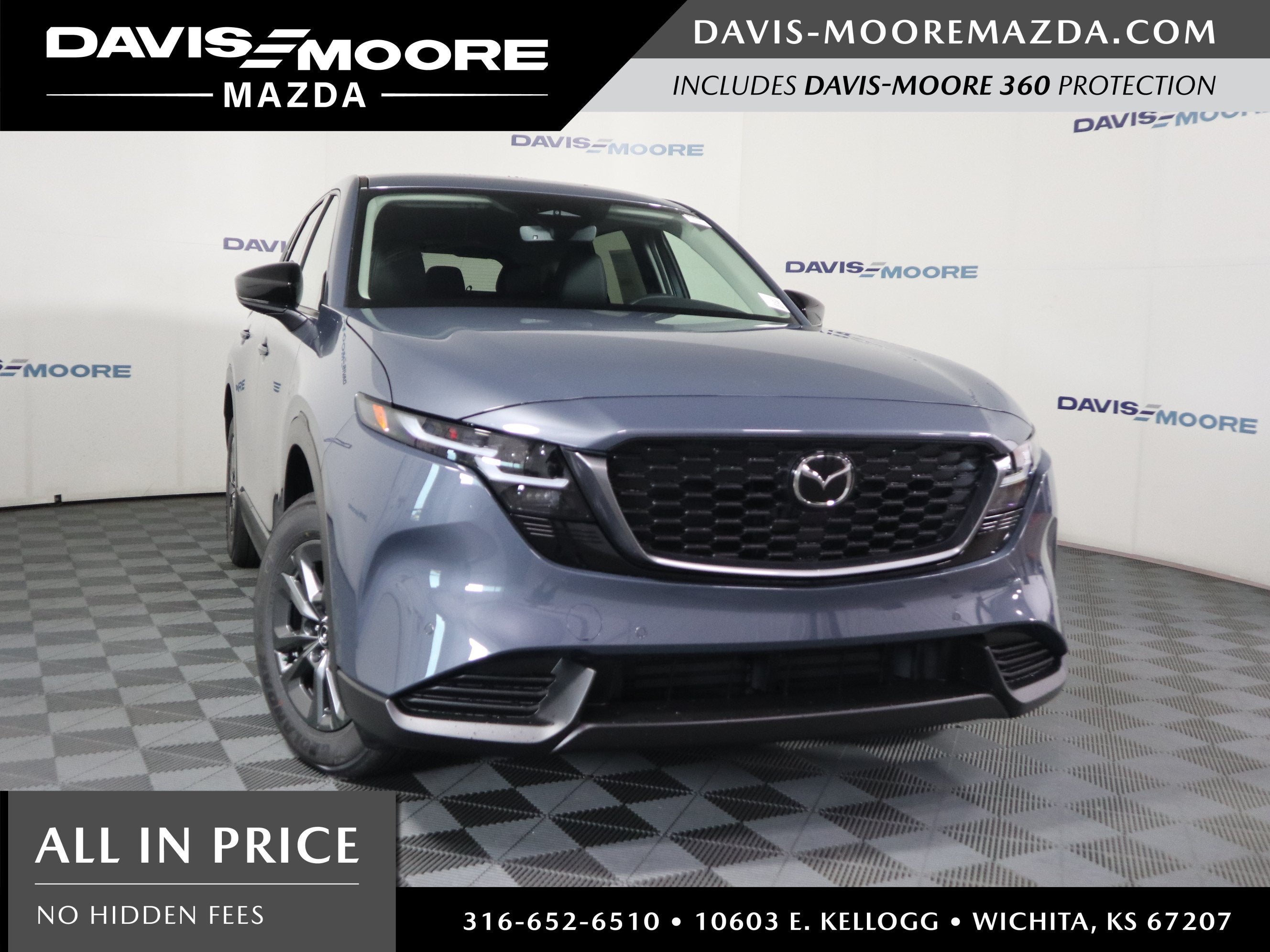 2026 Mazda Mazda CX-5 2.5 S Select AWD in Polymetal Gray Metallic — front three-quarter view