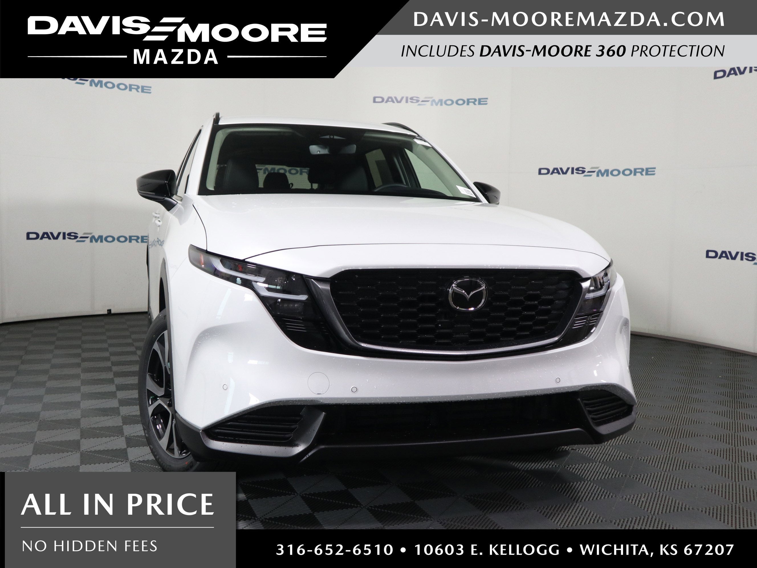 2026 Mazda Mazda CX-5 2.5 S Preferred AWD in Rhodium White Metallic — front three-quarter view