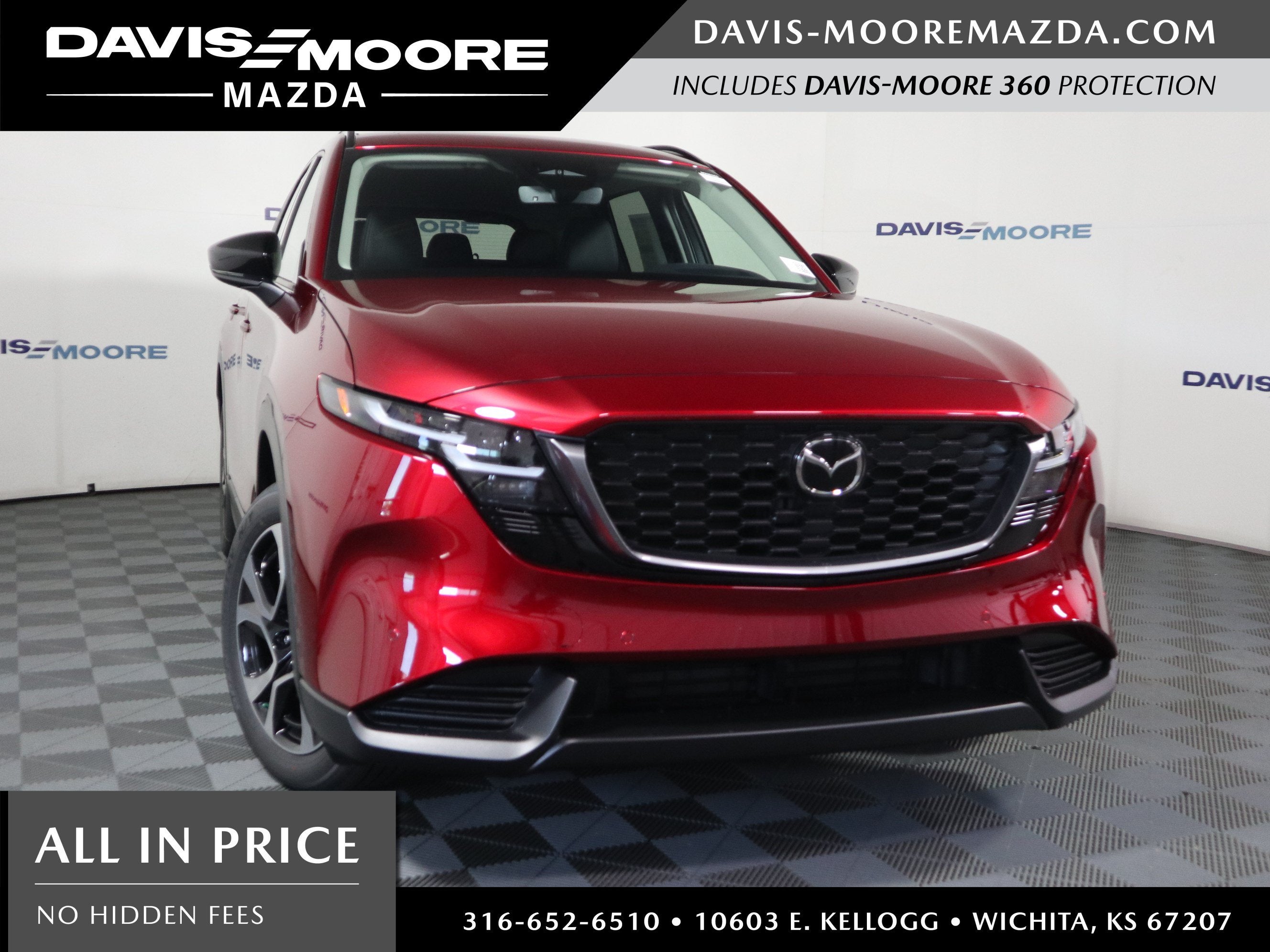 2026 Mazda Mazda CX-5 2.5 S Preferred AWD in Soul Red Crystal Metallic — front three-quarter view