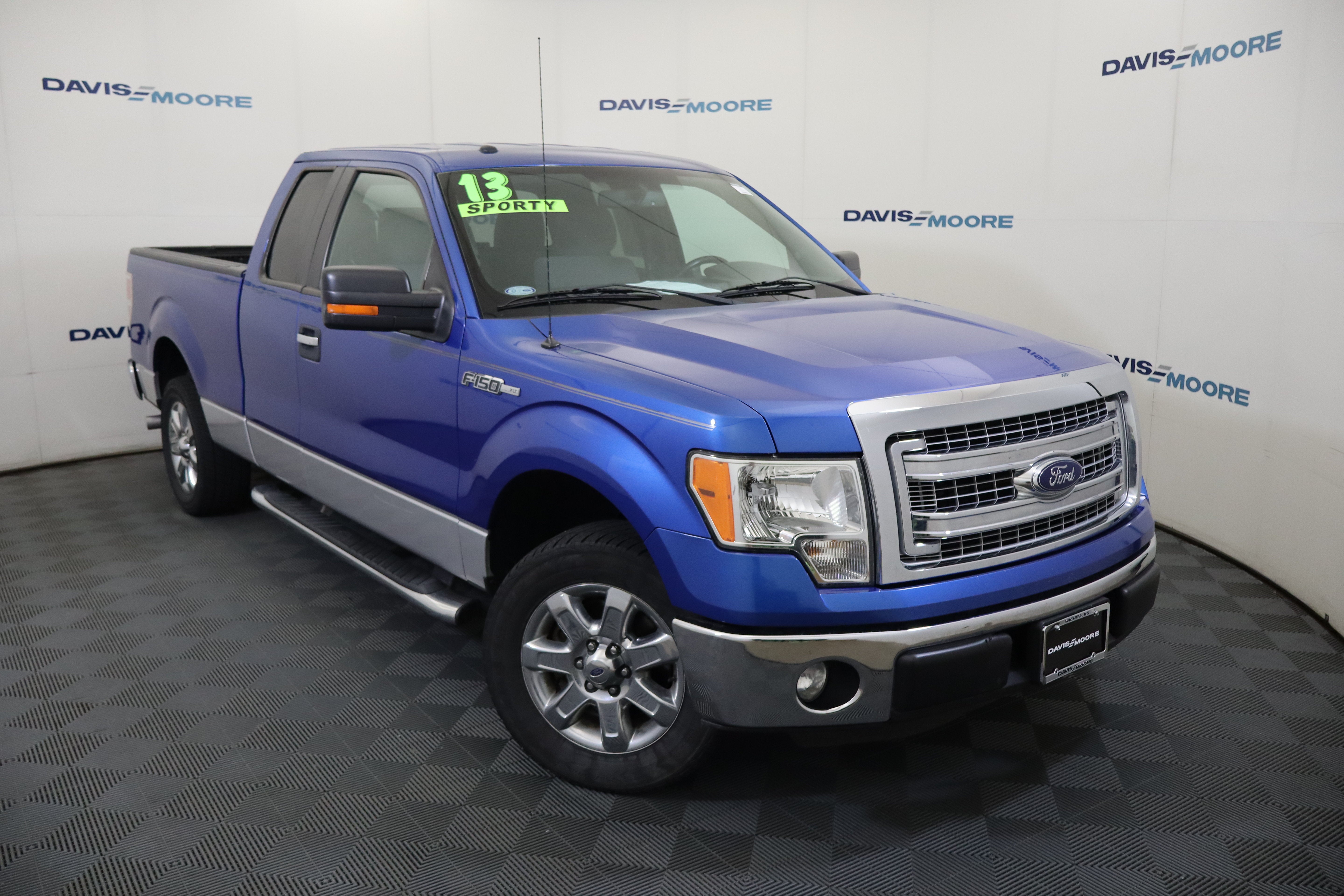 2013 Ford F-150 — side profile view