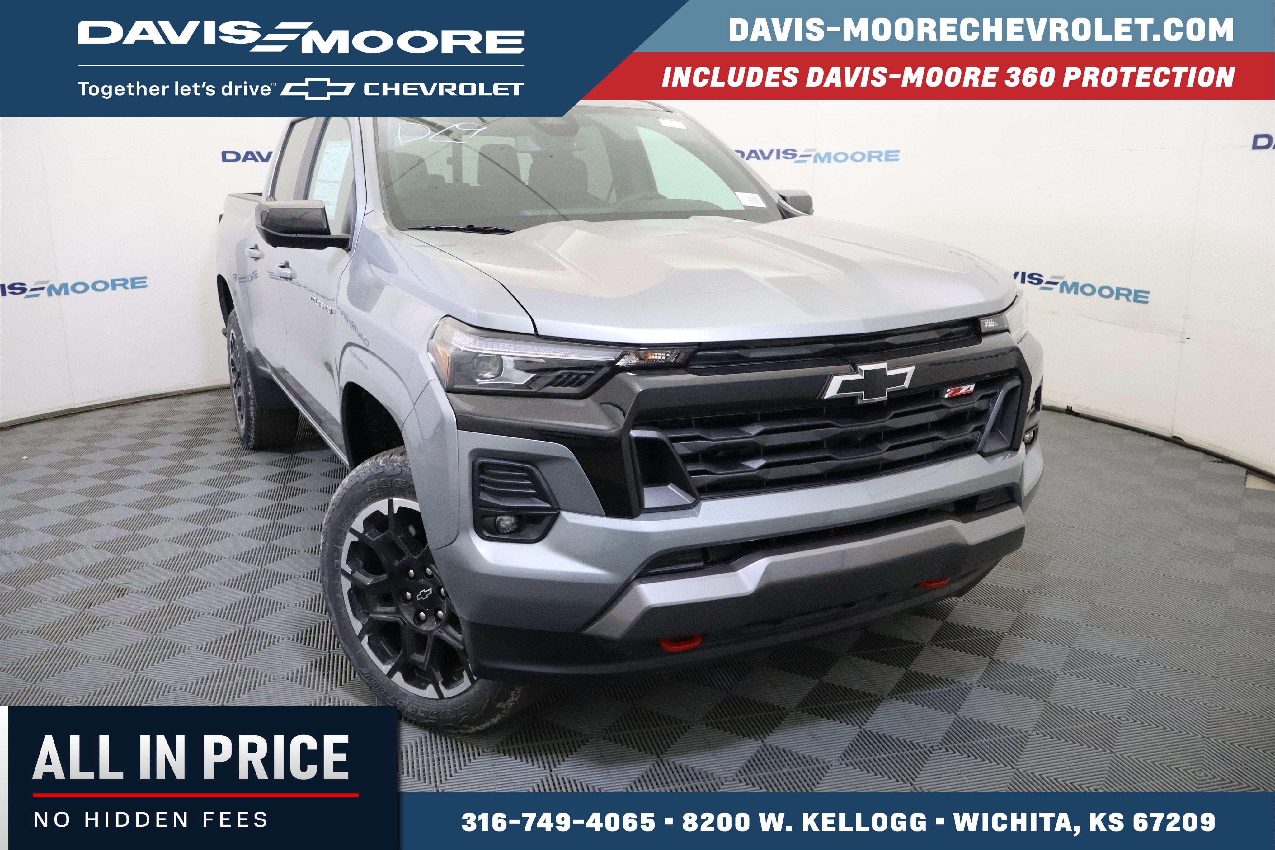 2026 Chevrolet Colorado 4WD Z71 in Sterling Gray Metallic — front three-quarter view