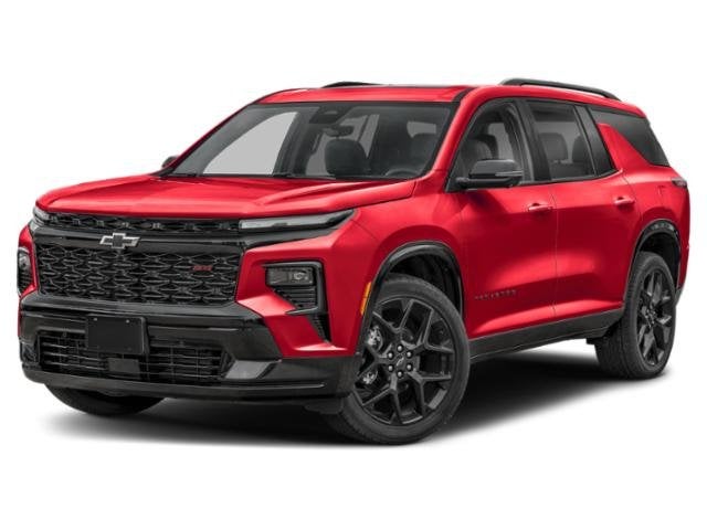 2024 Chevrolet Traverse FWD RS in Radiant Red Tintcoat — front three-quarter view