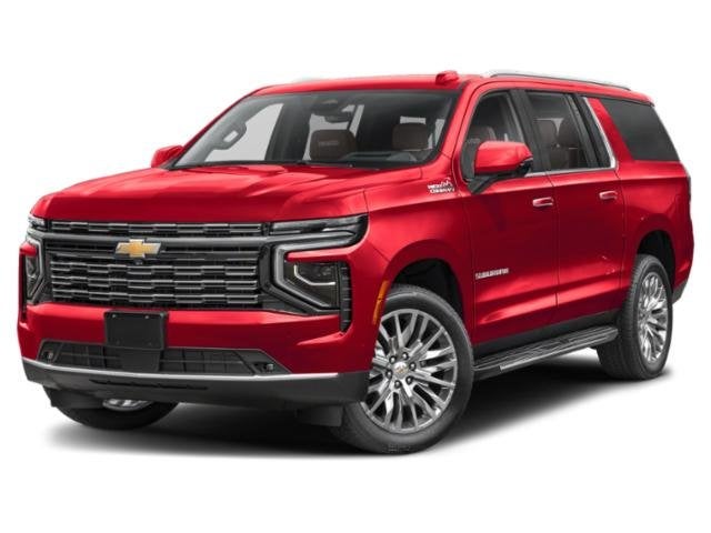 2026 Chevrolet Suburban High Country 4WD in Polar White Tricoat — front three-quarter view
