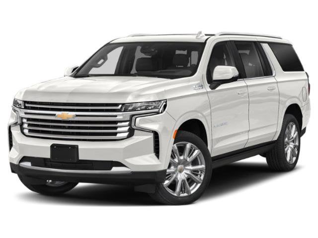 2024 Chevrolet Suburban High Country 4WD in Iridescent Pearl Tricoat — front three-quarter view