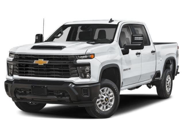 2026 Chevrolet Silverado 2500HD LTZ Crew Cab 4WD in Summit White — front three-quarter view